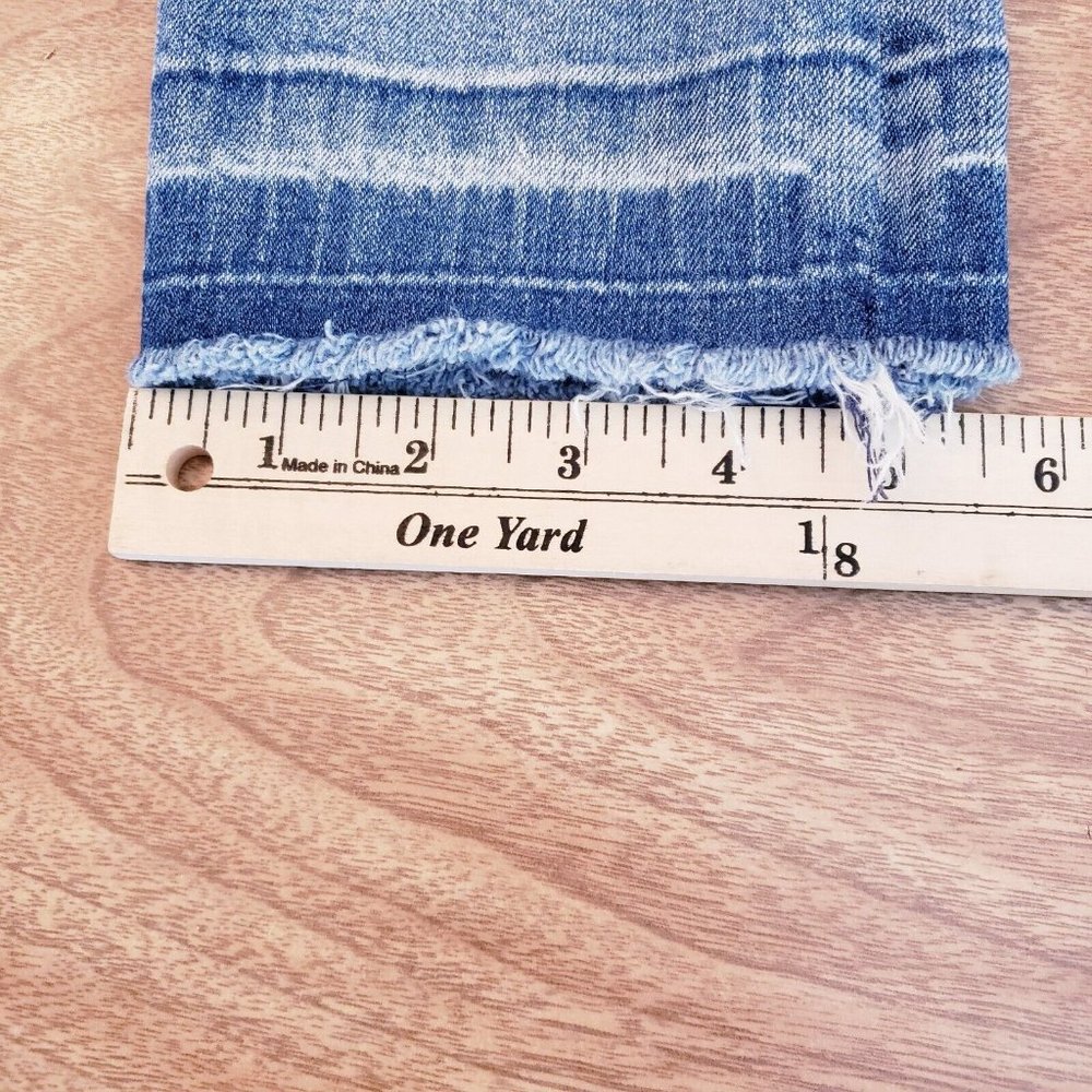 Twenty One Black Rue21 Mid Rise Skinny Flex Jeans Women's 3/4 Regular Blue - Picture 13 of 16